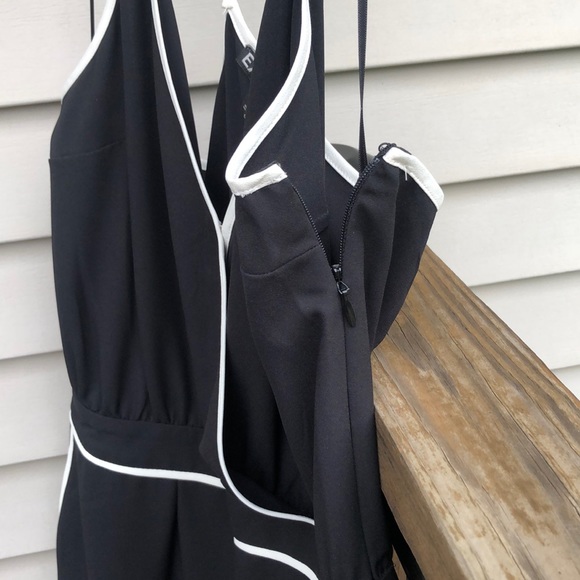 Chic Black and White Jumpsuit by Express - Picture 14 of 14